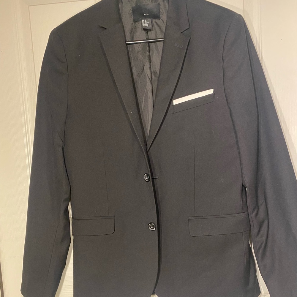 H&M black blazer size 38R